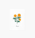 Birth Month Art Print - October