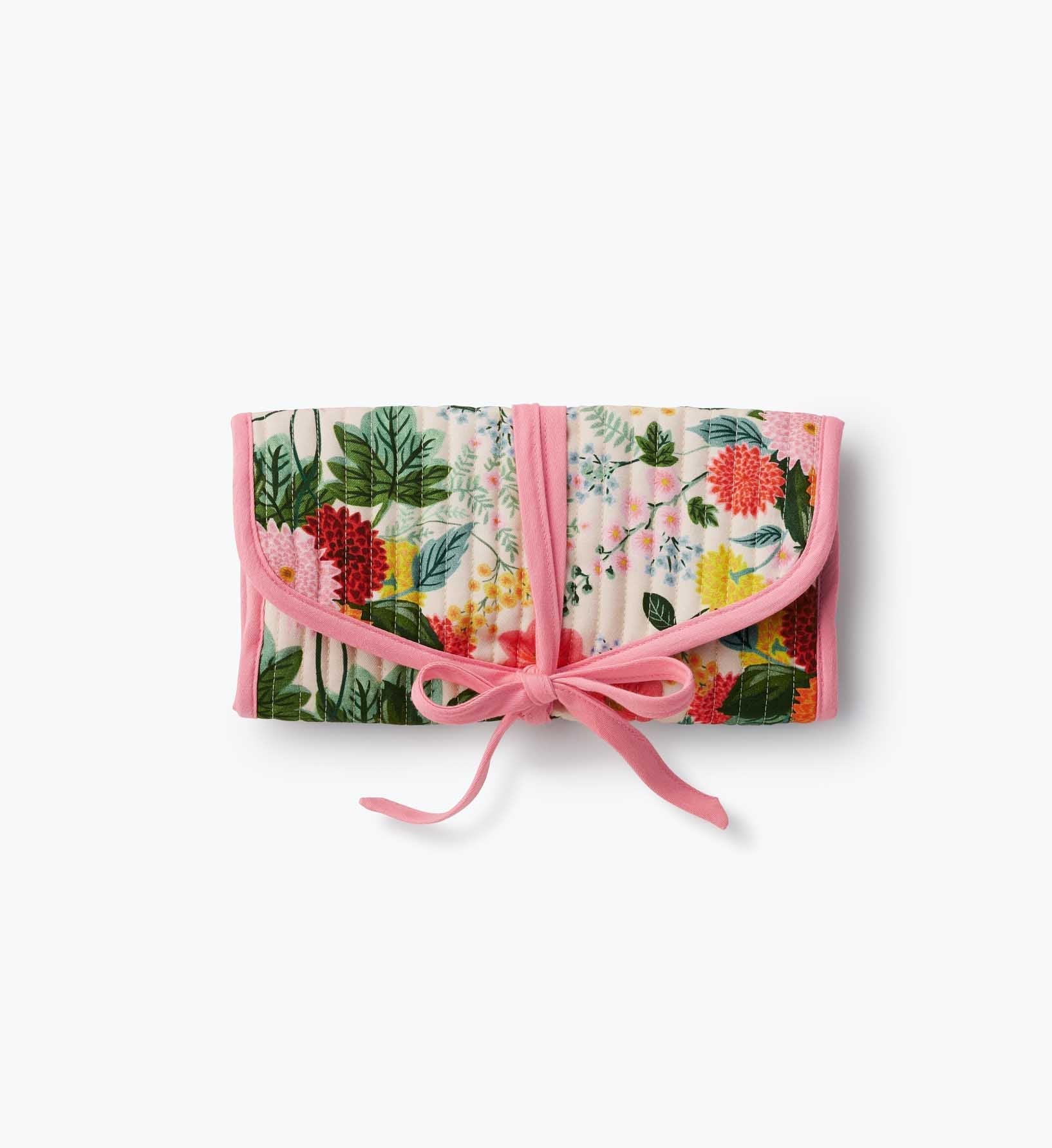 Quilted Jewelry Organizer - Dahlia